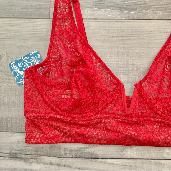 Free People Tameeka Berry Electric Bralette NWT - Picture 5 of 12